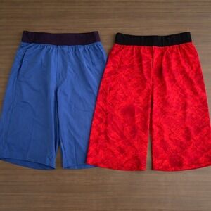Lot of 2 Lululemon Men's T.H.E. Shorts Medium 11" Inseam Linerless Gym